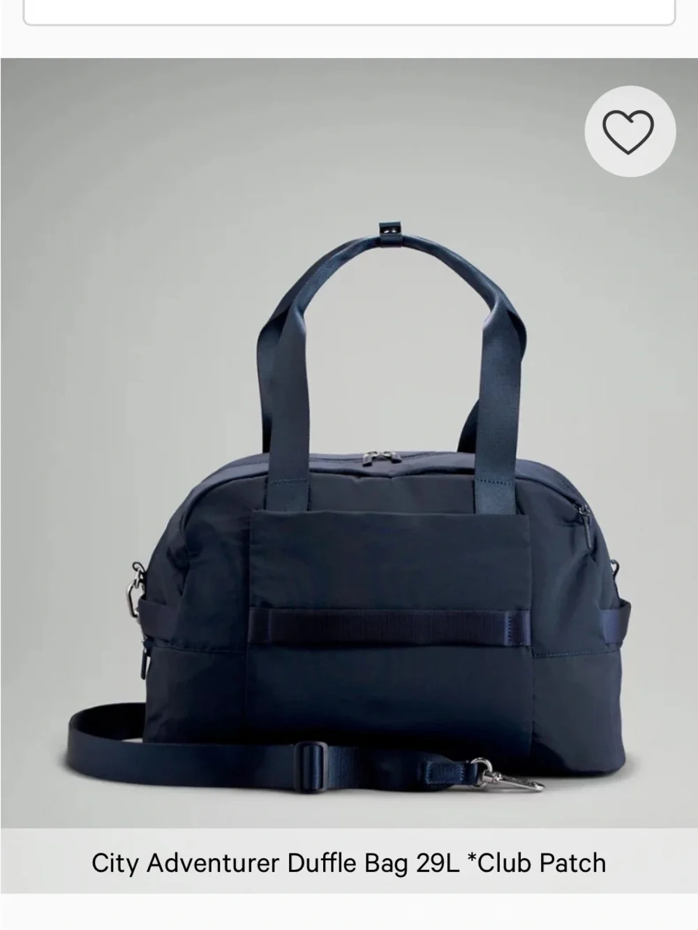 City Adventurer Duffle Bag 29L Club Patch